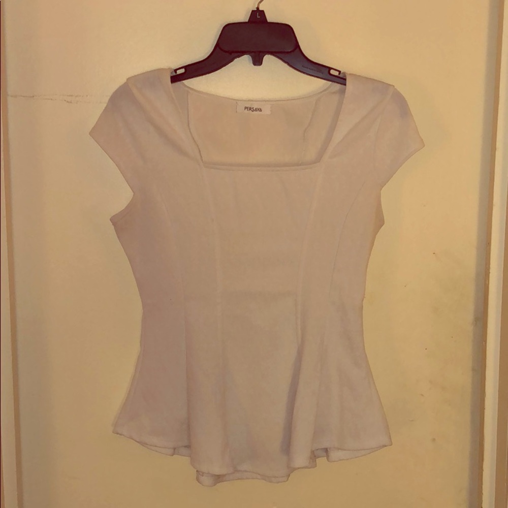 White persaya  top